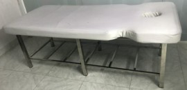 Giường massage chân inox